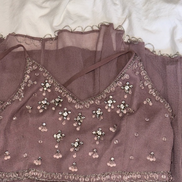 Kimchi Blue Mauve Bling Dress - Picture 8 of 8